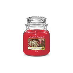 Yankee Candle Aromatická svíčka Classic střední Peppermint Pinwheels 411 g