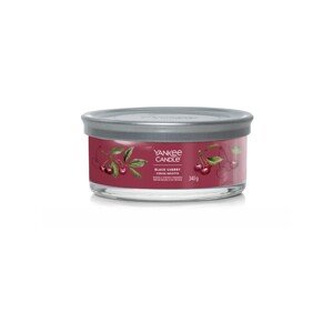 Yankee Candle Aromatická svíčka Signature tumbler střední Black Cherry 340 g