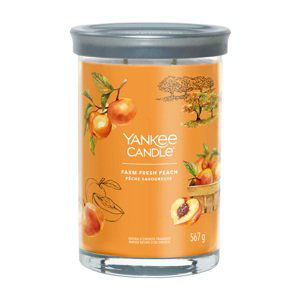 Yankee Candle Aromatická svíčka Signature tumbler velký Farm Fresh Peach 567 g