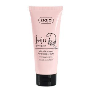 Ziaja Bílé mýdlo na obličej Jeju (White Face Soap) 75 ml