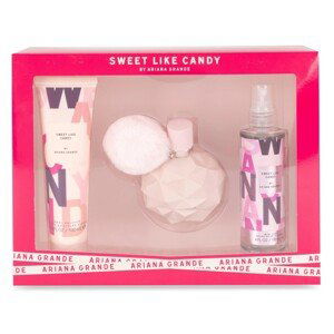 Ariana Grande Sweet Like Candy - EDP 100 ml + tělový krém 100 ml + tělový závoj 118 ml