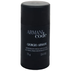 Giorgio Armani Code For Men - tuhý deodorant 75 ml