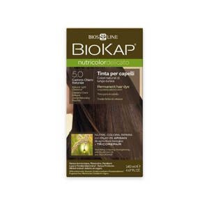 Biokap Nutricolor Delicato - Barva na vlasy 5.0 Kaštanová přírodní světlá 140 ml