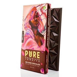 PURE Chocolate Company 75% Tmavá čokoláda