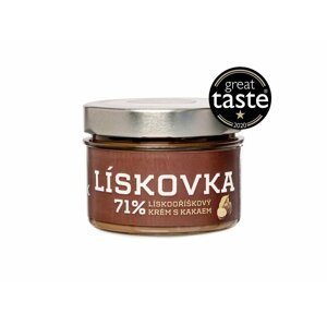 Čokoládovna Janek Lískovka - 71% lískooříškový krém s kakaem