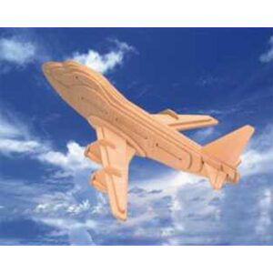 Woodcraft construction kit Woodcraft Dřevěné 3D puzzle boeing