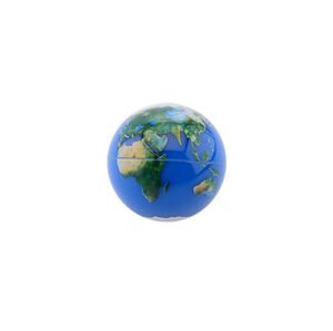 Johntoy Třpytivý míček zeměkoule 6,5 cm