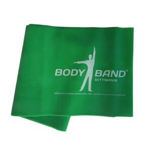 Modom Posilovací guma Body-Band 2,5 m zelená