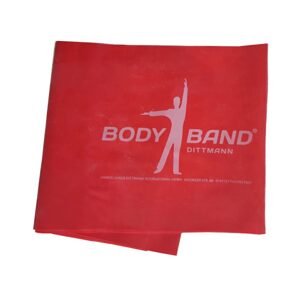 Modom Posilovací guma Body-Band 2,5 m červená