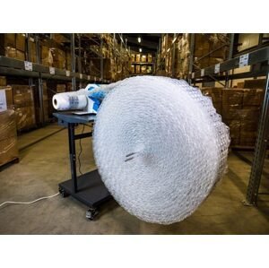 Fólie pro výrobu vzduchové výplně - bublinky - 30x30x4cm
