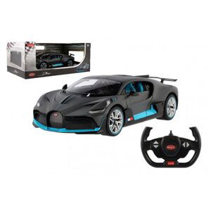 Teddies Auto RC Buggatti Divo šedé plast 32cm 2,4GHz na dálk. ovládání na baterie v krabici 43x18x25cm