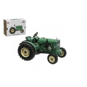 Kovap Traktor MAN AS 325A zelený na klíček kov 1:25 v krabici Kovap