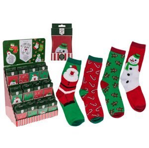 Ponožky s vánočním motivem, univerzální velikost,
