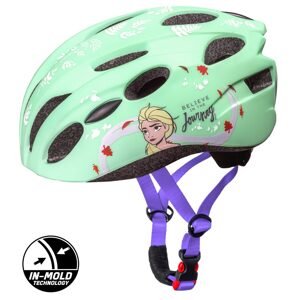 SEVEN Cyklistická helma In-mold Seven Frozen - Ledové království zelená