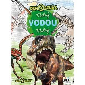 Jiri Models Omalovánka Maluj vodou Dinosauři