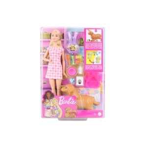 LAMPS Barbie Novorozená štěňátka HCK75