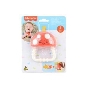 LAMPS Fisher-Price Kousátko a chrastítko muchomůrka HBP46