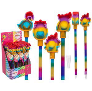 Kuličkové pero, hračka Rainbow Fidget Pop,