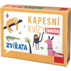 Dino KAPESNÍ KVÍZY JUNIOR - ZVÍŘATA Cestovní hra