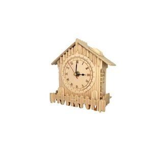 Woodcraft construction kit Woodcraft Dřevěné 3D puzzle hodiny