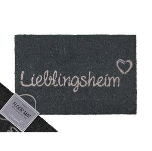 Rohožka s nápisem Lieblingsheim (Oblíbený domov)