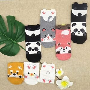 Kotníkové ponožky - panda