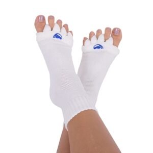 Adjustační ponožky White - S (vel.35-38)