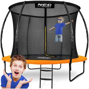 Neo-Sport Zahradní profilovaná trampolína 10ft/312cm s vnitřní síťovinou Neo-Sport