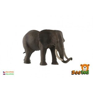 ZOOted Slon africký zooted plast 17cm v sáčku