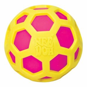 Schylling Antistresový míček i hračka Needoh 1 ks růžovo-žlutý