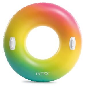 Intex Duhový plavecký kruh - průměr 119 cm INTEX 58202