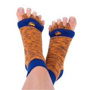 Adjustační ponožky Orange/blue - L (vel.43-46)