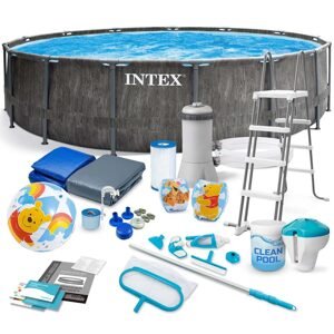 Intex Rámový zahradní bazén 457 x 122 cm set 21v1 INTEX 26742