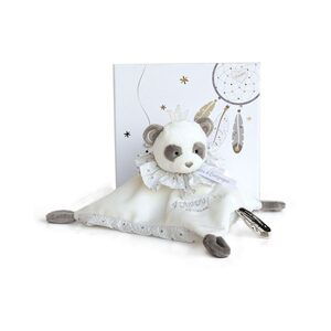 Doudou et Compagnie Paris Doudou Dárková sada - plyšový spinkáček panda 20 cm