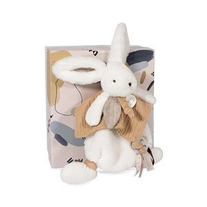 Doudou et Compagnie Paris Doudou Plyšový králíček s muchláčkem 25 cm béžová