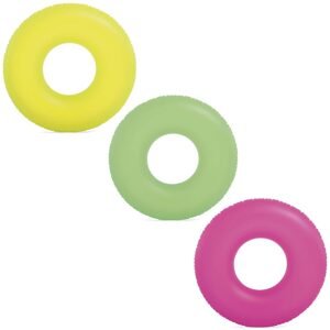 Intex Neonový plavecký kruh Ø 91 cm - 3 barvy INTEX 59262 žlutý