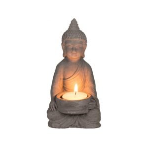Buddha se svíčkou