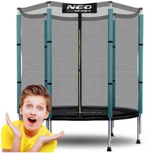 Neo-Sport Zahradní trampolína pro děti 140 cm 4,5 stopa Neo-Sport