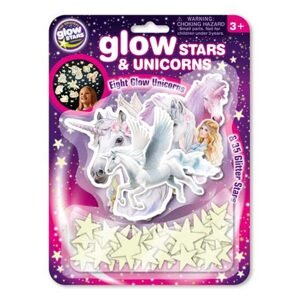 GlowStars Glow Hvězdy a jednorožci