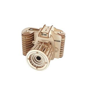 Woodcraft construction kit Woodcraft Dřevěné 3D puzzle Foťák