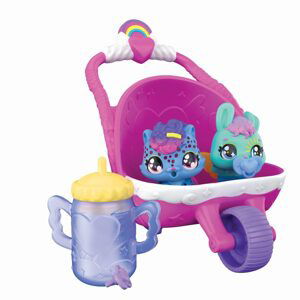 Spin Master HATCHIMALS HRACÍ SET S KOČÁRKEM PRO ZVÍŘÁTKA