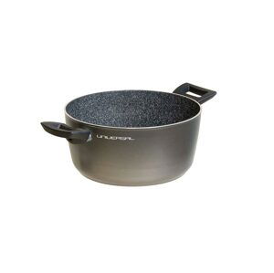 DOMO hrnec Universal 24 cm 4,5 l, GRANIT, indukce