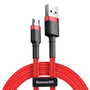 Baseus Datový kabel Micro USB Baseus Cafule 1,5A 2m (červená)