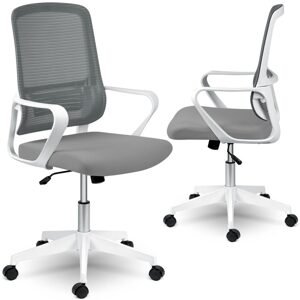Sofotel Kancelářská židle Sofotel Wizo micro-mesh šedo-bílá