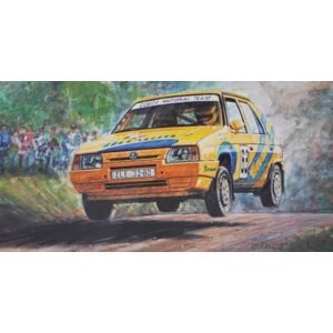 Směr modely Škoda Favorit Rallye 96 1:28
