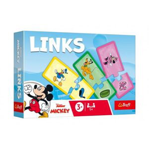 Trefl Hra Links skládanka Mickey Mouse a přátelé 14 párů vzdělávací hra v krabici 21x14x4cm