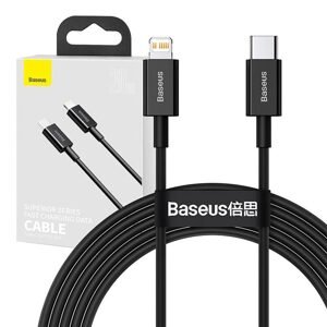 Baseus Kabel Baseus Superior Series USB-C na iP, 20W, PD, 2m (černý)