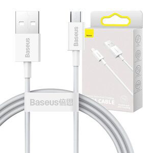 Baseus Kabel Baseus Superior Series USB na micro USB, 2A, 1m (bílý)
