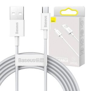 Baseus Kabel Baseus Superior Series USB na micro USB, 2A, 2 m (bílý)
