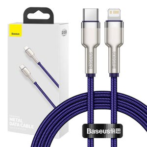 Baseus Kabel USB-C pro Lightning Baseus Cafule, PD, 20W, 1m (zelený)